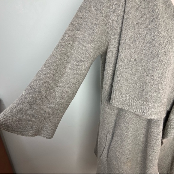 Ag Adriano Goldschmied Gray Wool / Cashmere Waterfall Cardigan Sweater - Size XS - Picture 4 of 12